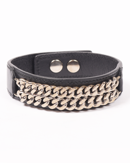 Leather Chain Bracelet