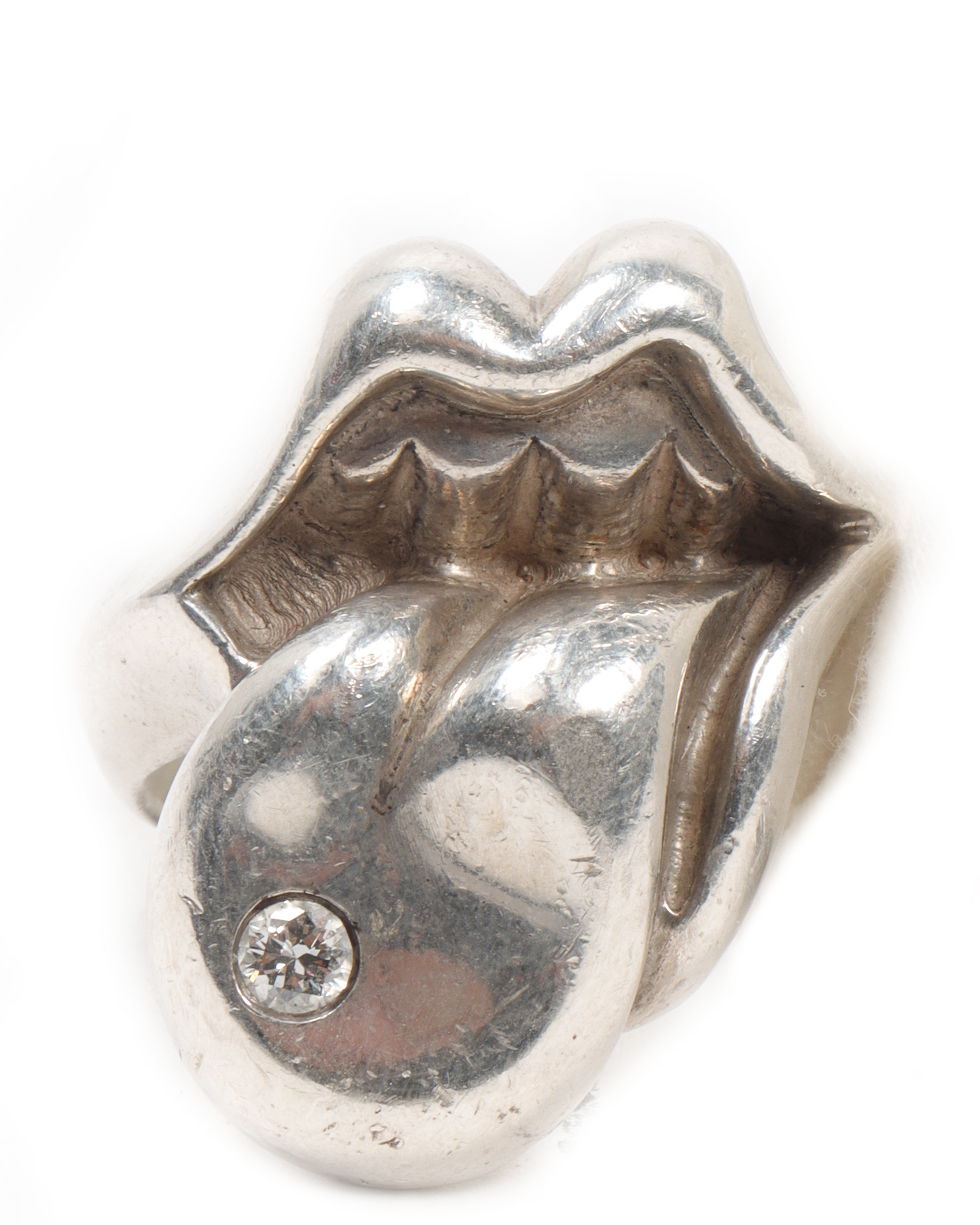 Chrome Hearts Rolling Stones Diamond Ring – Justin Reed Chrome Hearts Rolling Stones Diamond Ring – Justin Reed