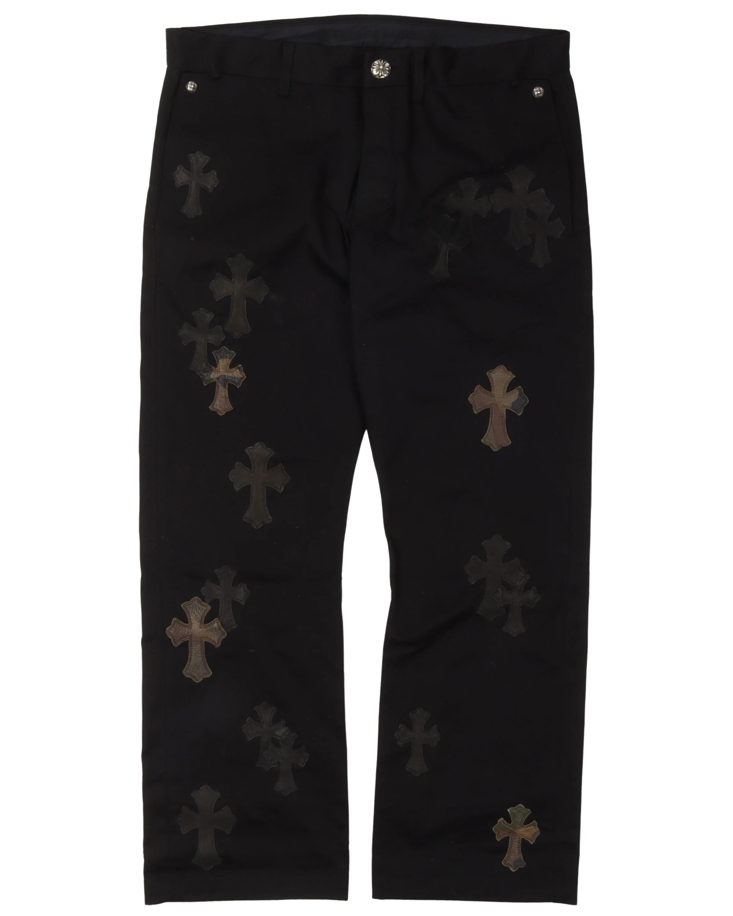 Camo Cross Patch Pants