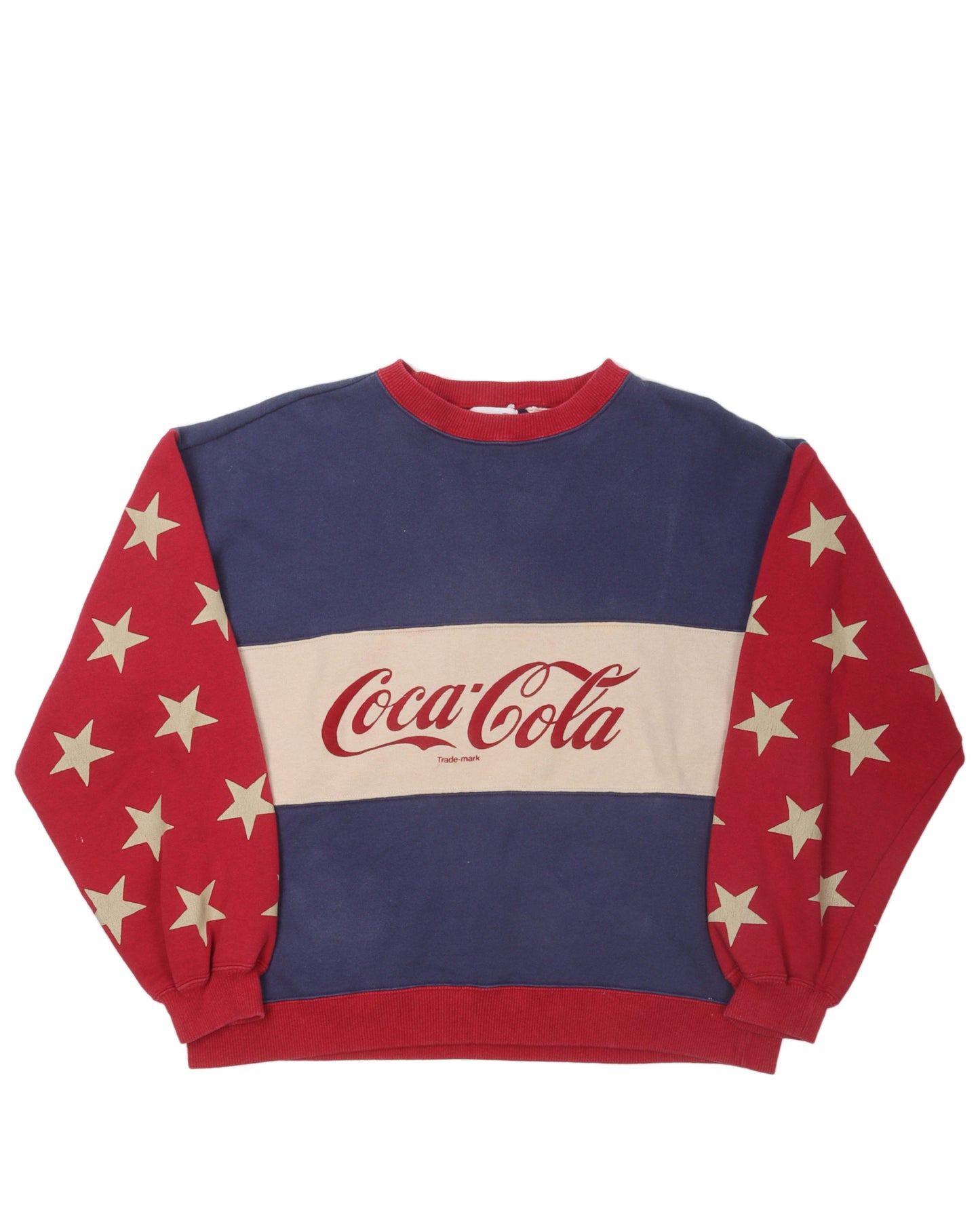 Coca-Cola Star Sleeve Crewneck