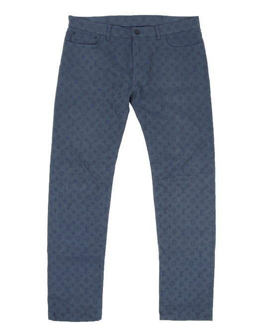 Monogram Logo Denim