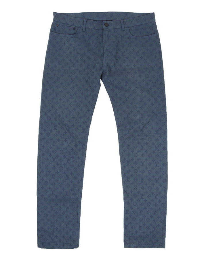 Buy Louis Vuitton 22SS Monogram Nylon Cargo Long Pants RM221M JL0 HMP09W  2054 Blue 44 Blue from Japan - Buy authentic Plus exclusive items from  Japan