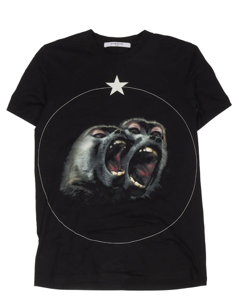 Givenchy monkey outlet shirt