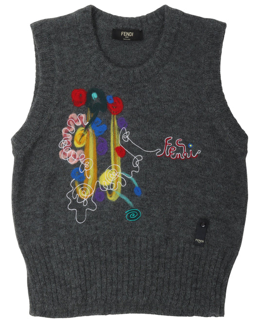 Knit Sweater Vest