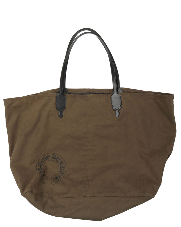 Horseshoe Logo Cotton Tote Bag