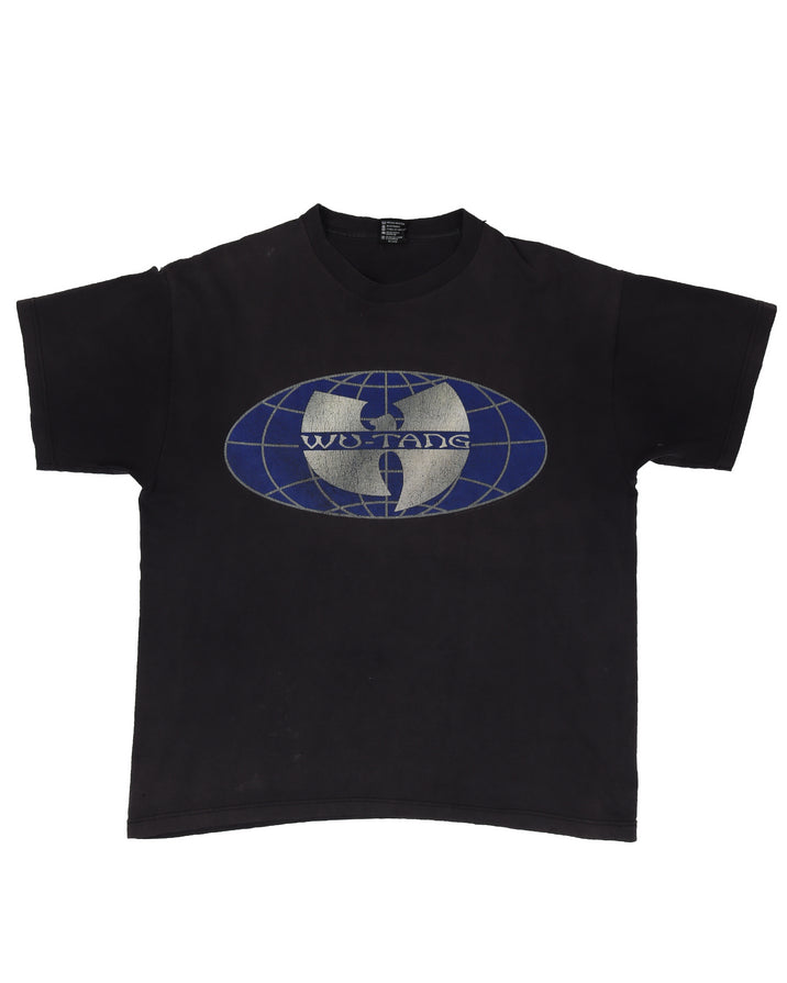 Wu-Tang Clan Logo Print Faded T-Shirt