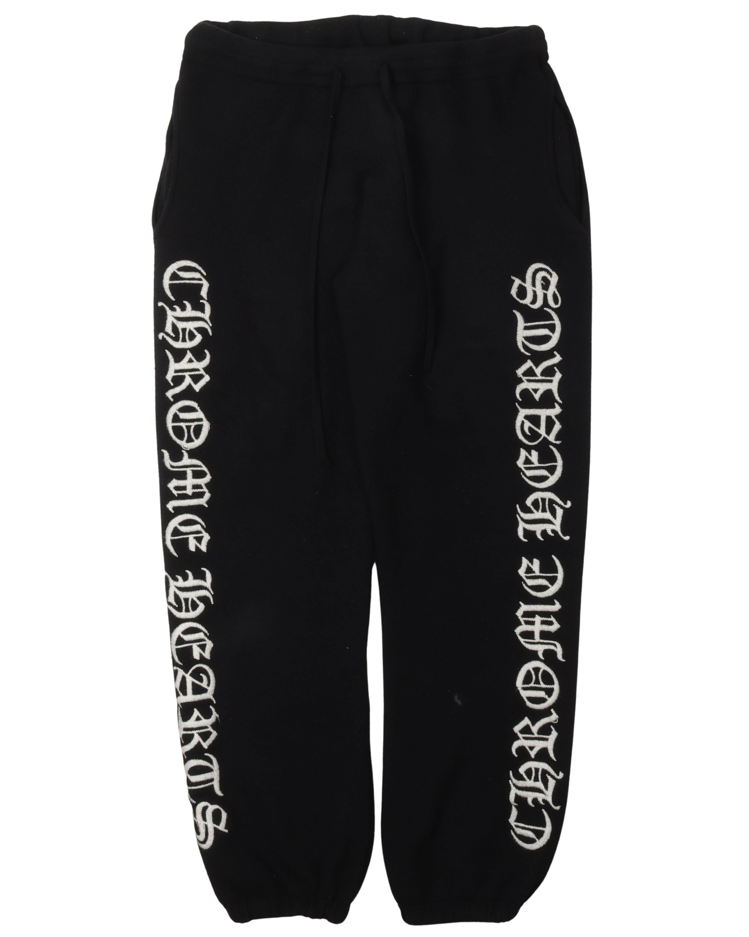 Chrome Hearts Knit Cashmere Script Pants
