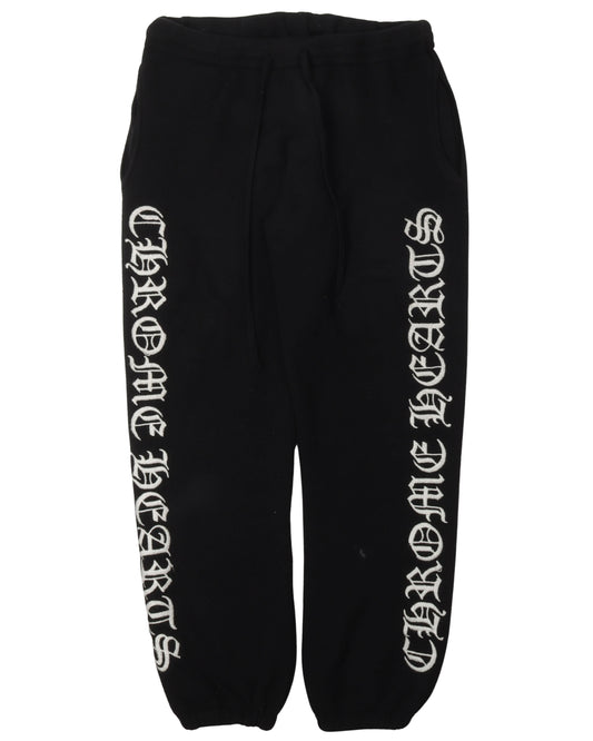 Knit Cashmere Script Pants