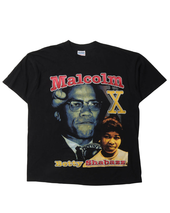Malcom X Betty Shabazz T-Shirt