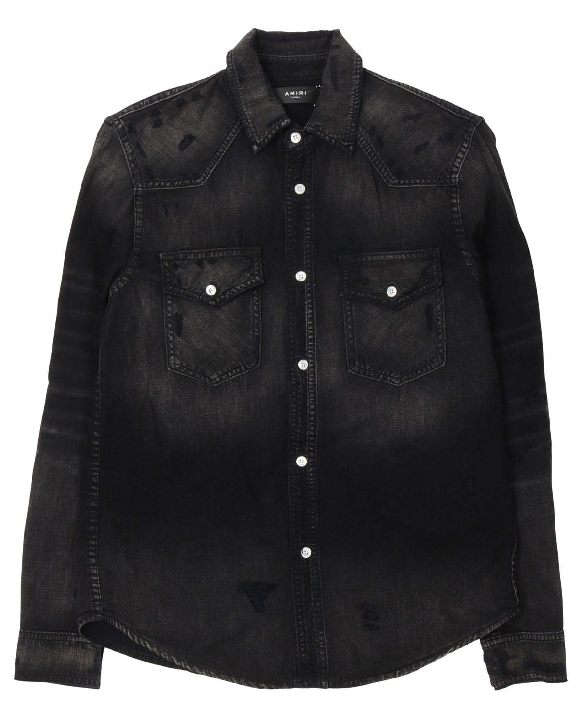 Camp Applique Denim Shirt