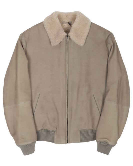 Leather Flight Jacket
