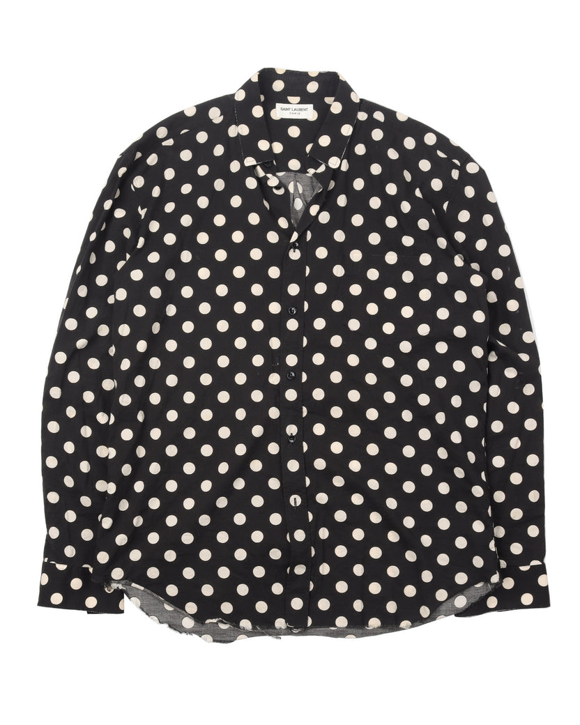Polka Dot Button Shirt (2015)