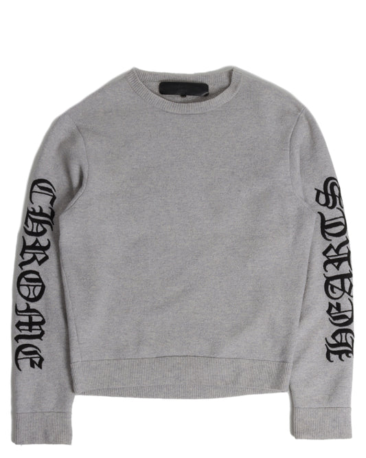 Embroidered Cashmere Sweater