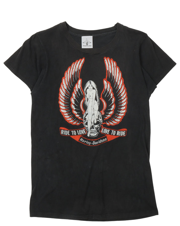 Harley Davidson Love To Ride T-Shirt