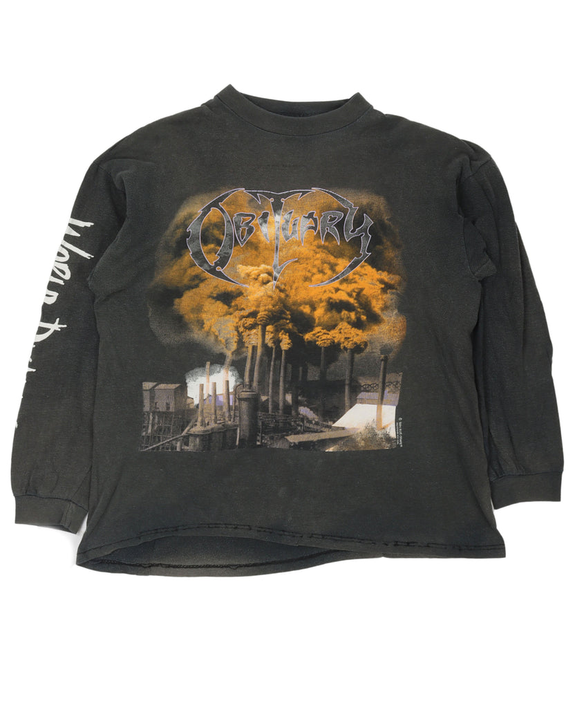 Obituary "World Demise" Long Sleeve T-Shirt