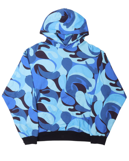 Blue Camo Hoodie