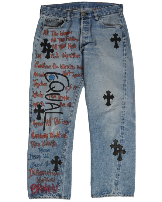 Matty Boy Levi's Cross Patch Denim