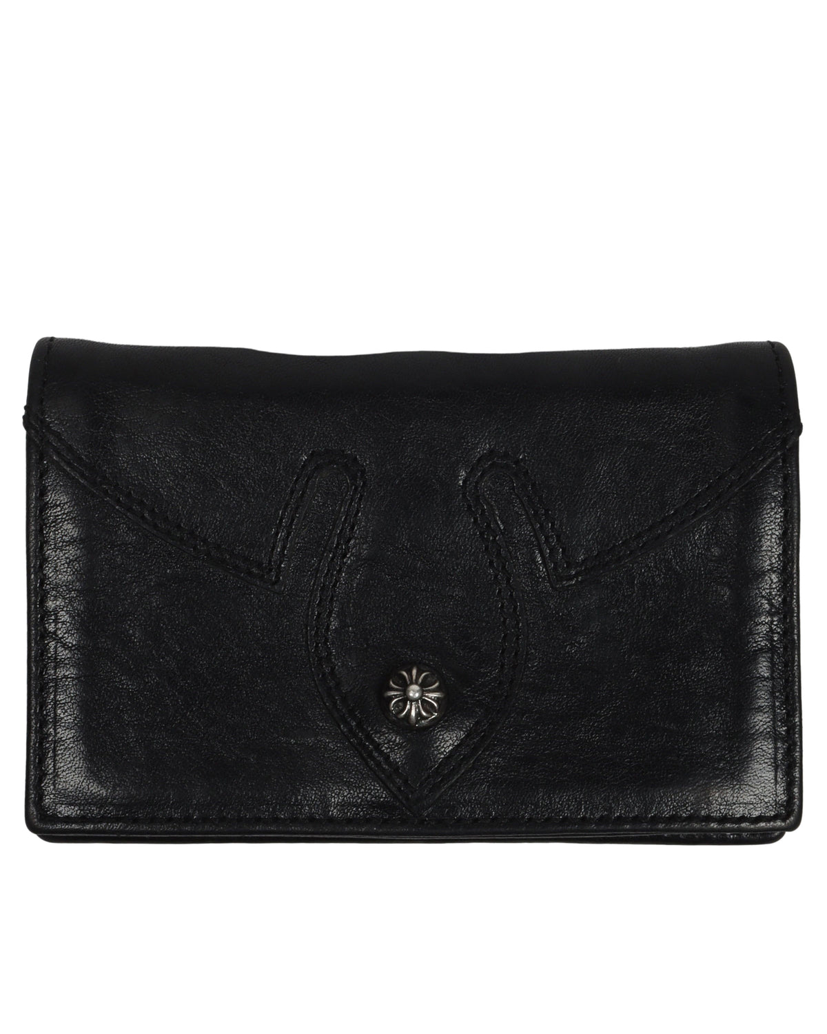 Leather Coin Pouch Fleur Wallet