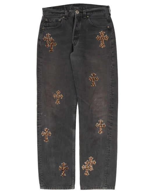 Levi's Leopard Cross Patch Denim