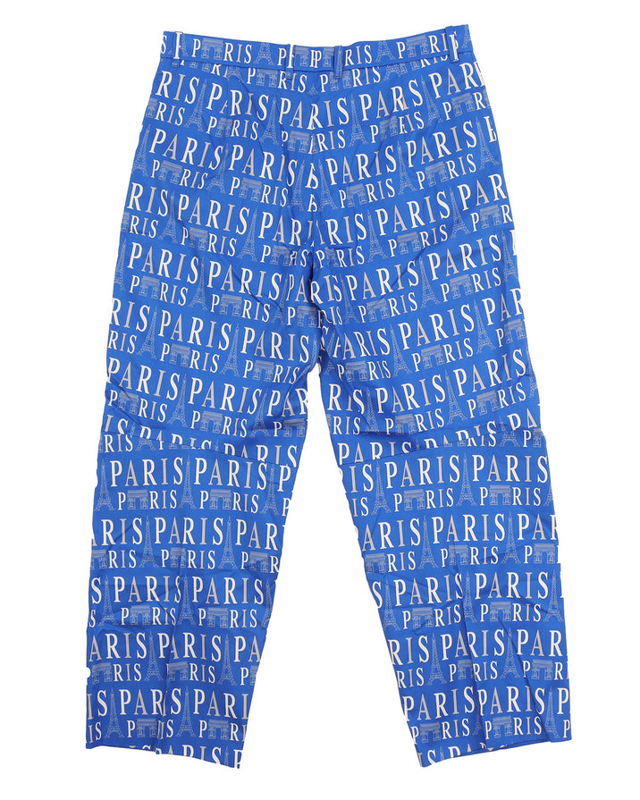 PARIS Print Trouser w/ Tags