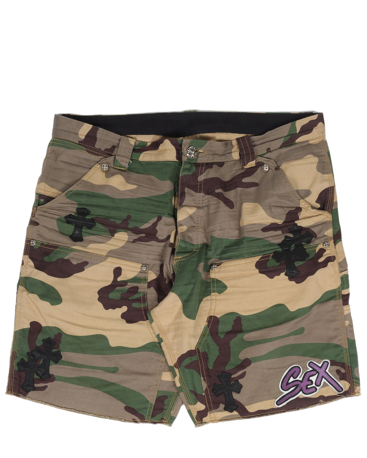 Matty Boy Sex Records Camouflage Shorts