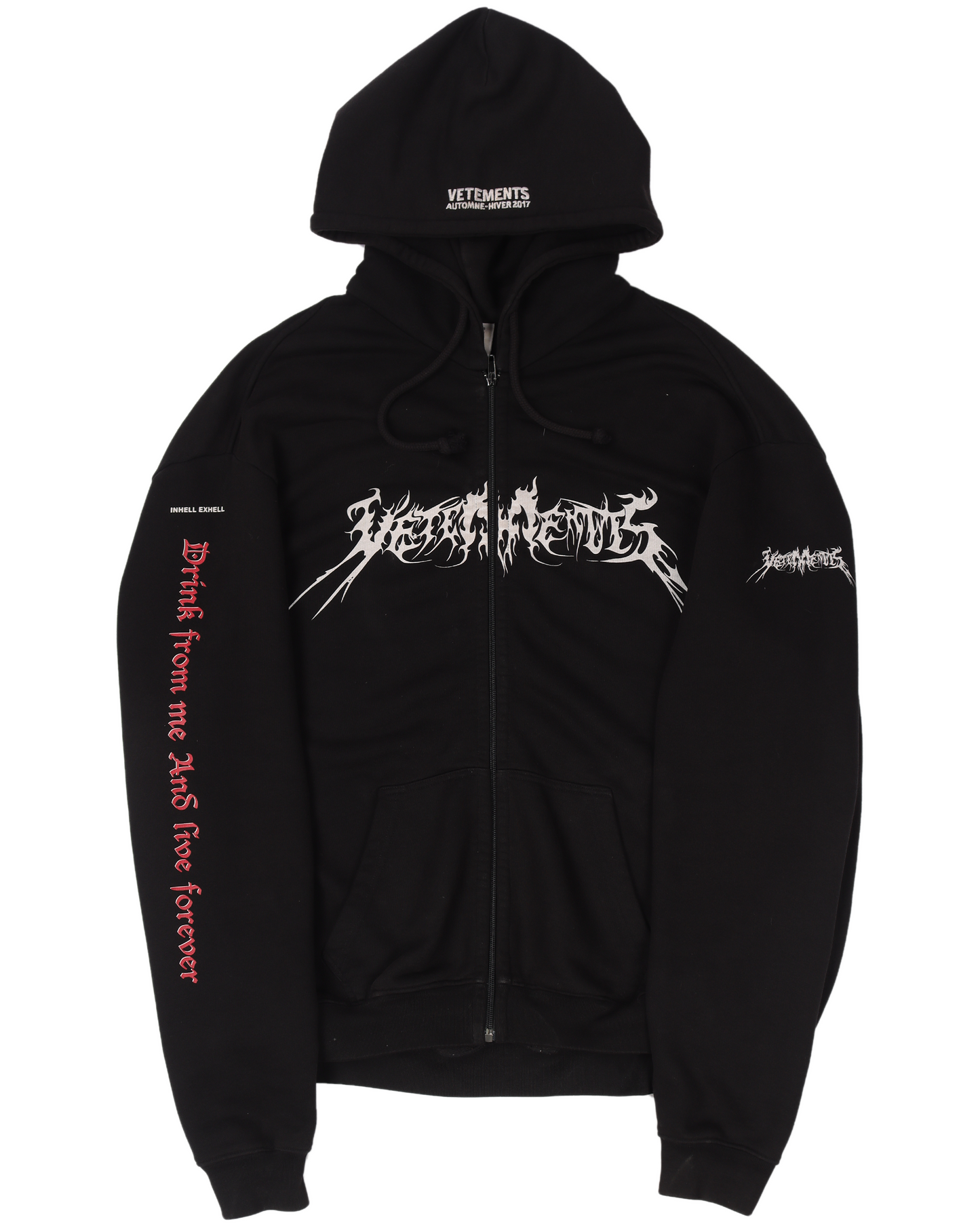 "TFD" Zip-Up Hoodie