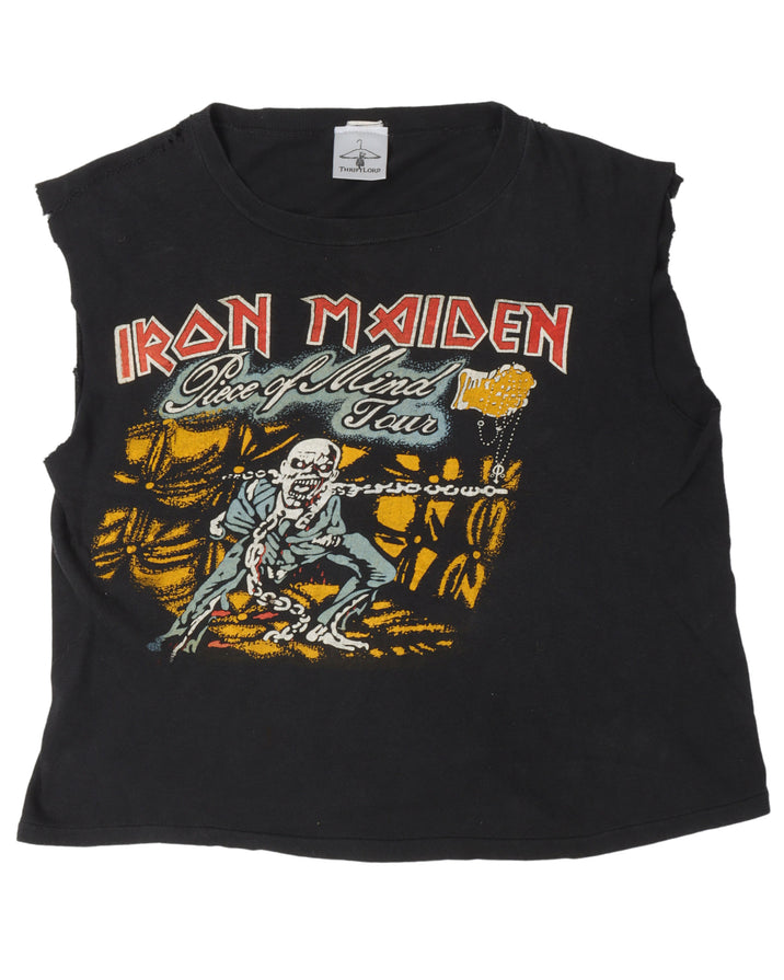 Iron Maiden Piece Of Mind Tour Sleeveless T-Shirt