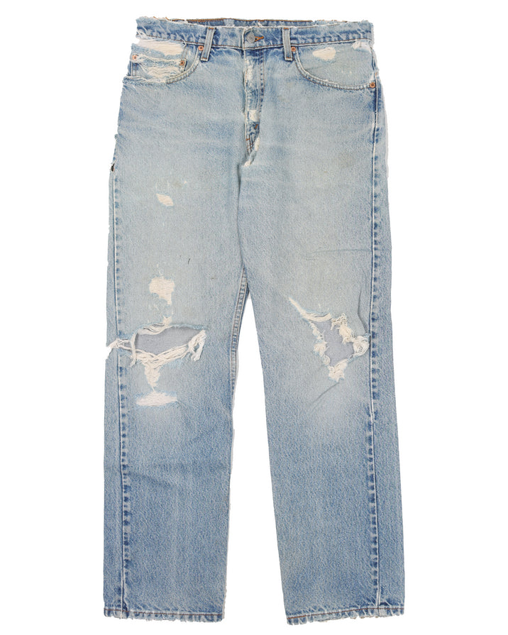 Levi's Knee Blowout '505' Denim