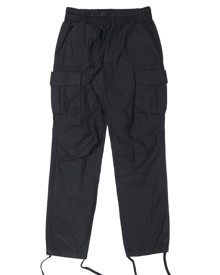 Satin Cargo Pants