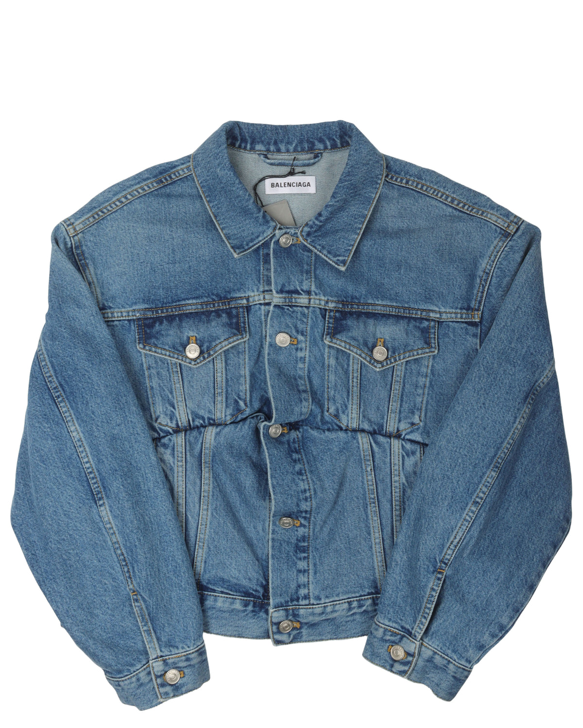 Balenciaga FW16 Swing Denim Jacket – Justin Reed