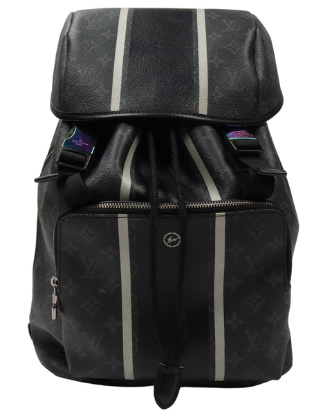 Louis Vuitton Fragment Black Eclipse Monogram Zack Backpack 1lm32lv For  Sale at 1stDibs