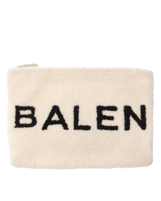 Shearling Leather Pouch