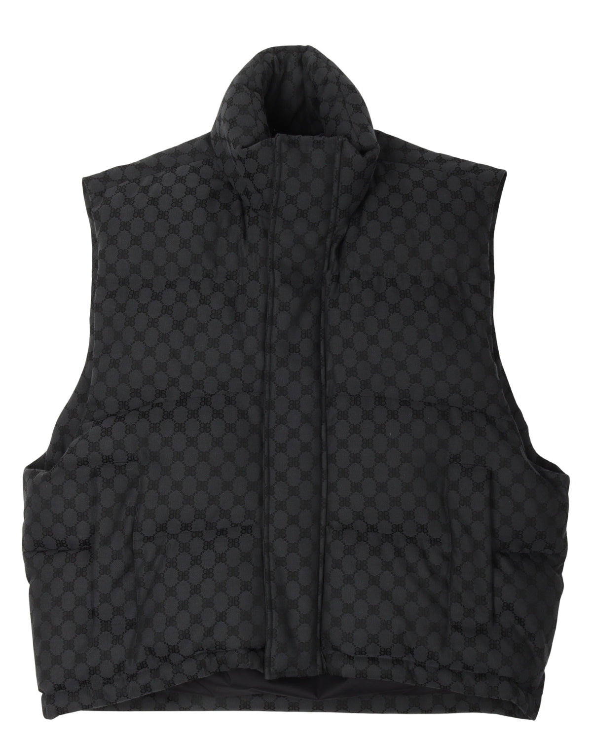 Gucci Hacker Monogram Puffer Vest
