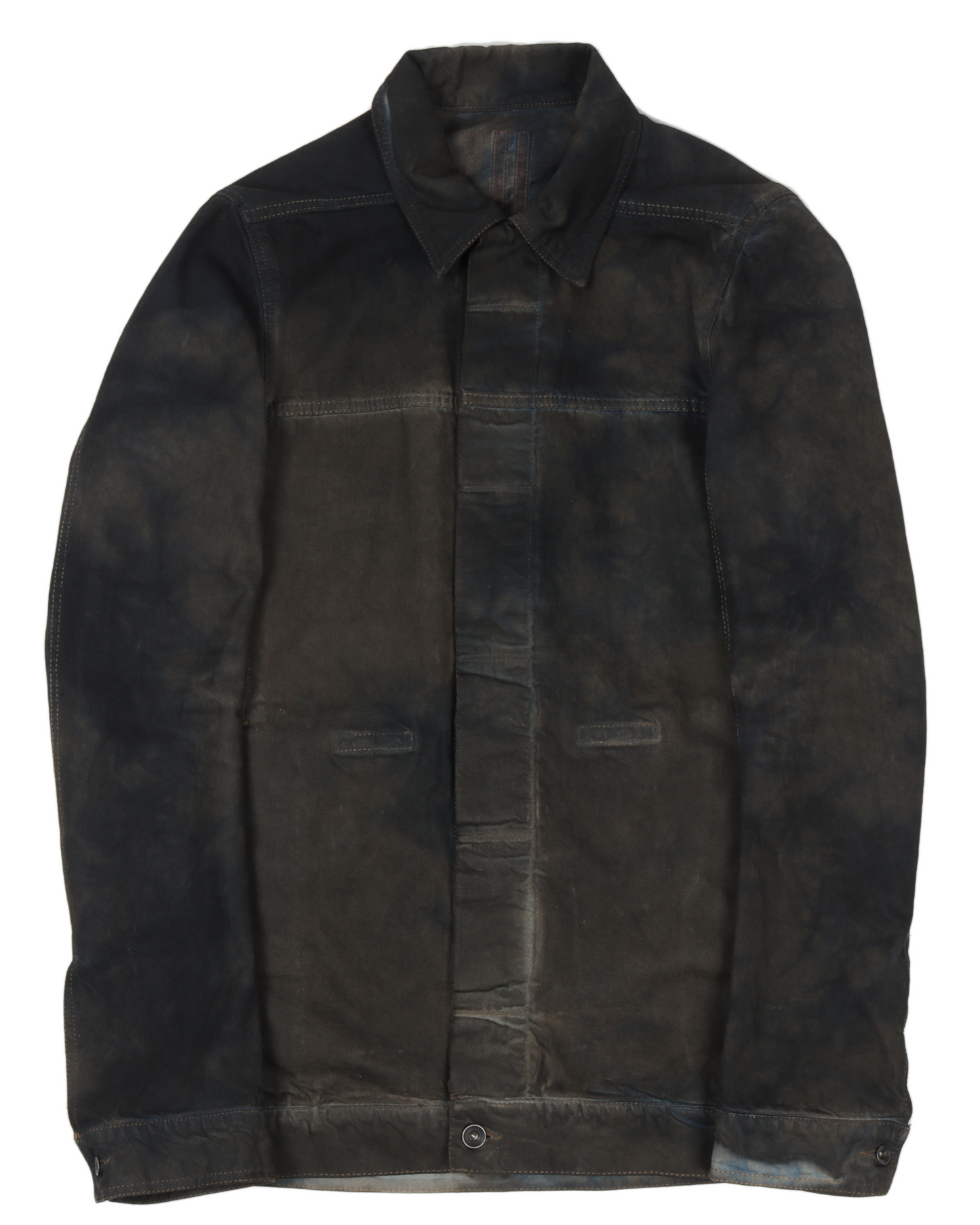 Faded Denim Work Jacket