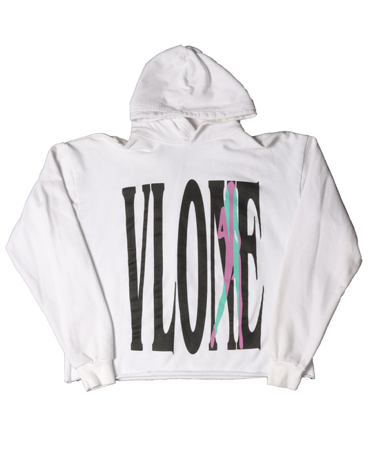 White Stripper Hoodie