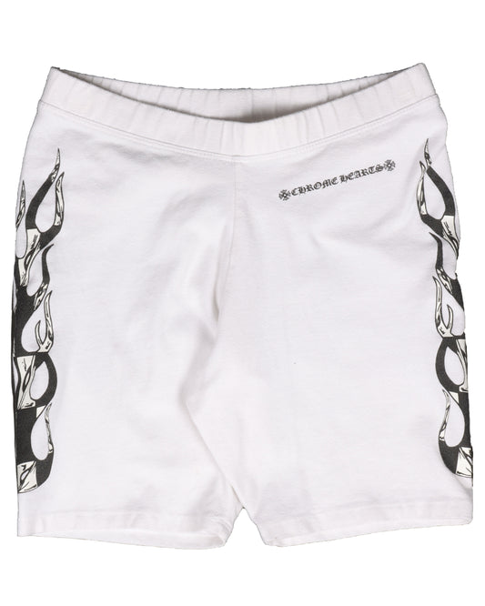 Matty Boy Flames Bike Shorts