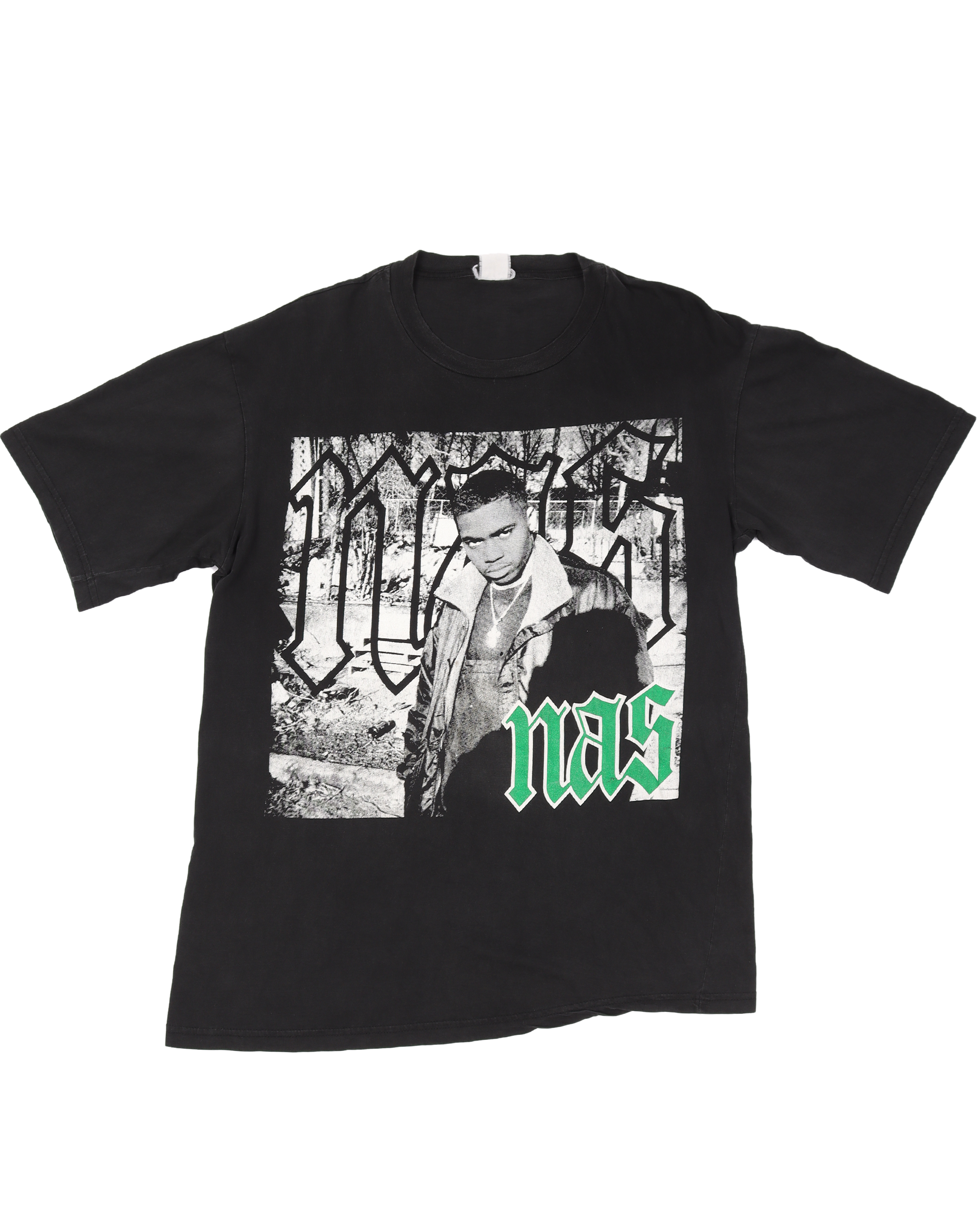 Nas 90s Bootleg Rap T-Shirt