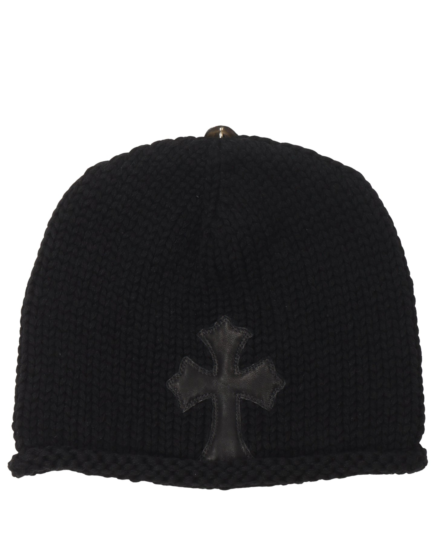 Cashmere Cross Patch Beanie