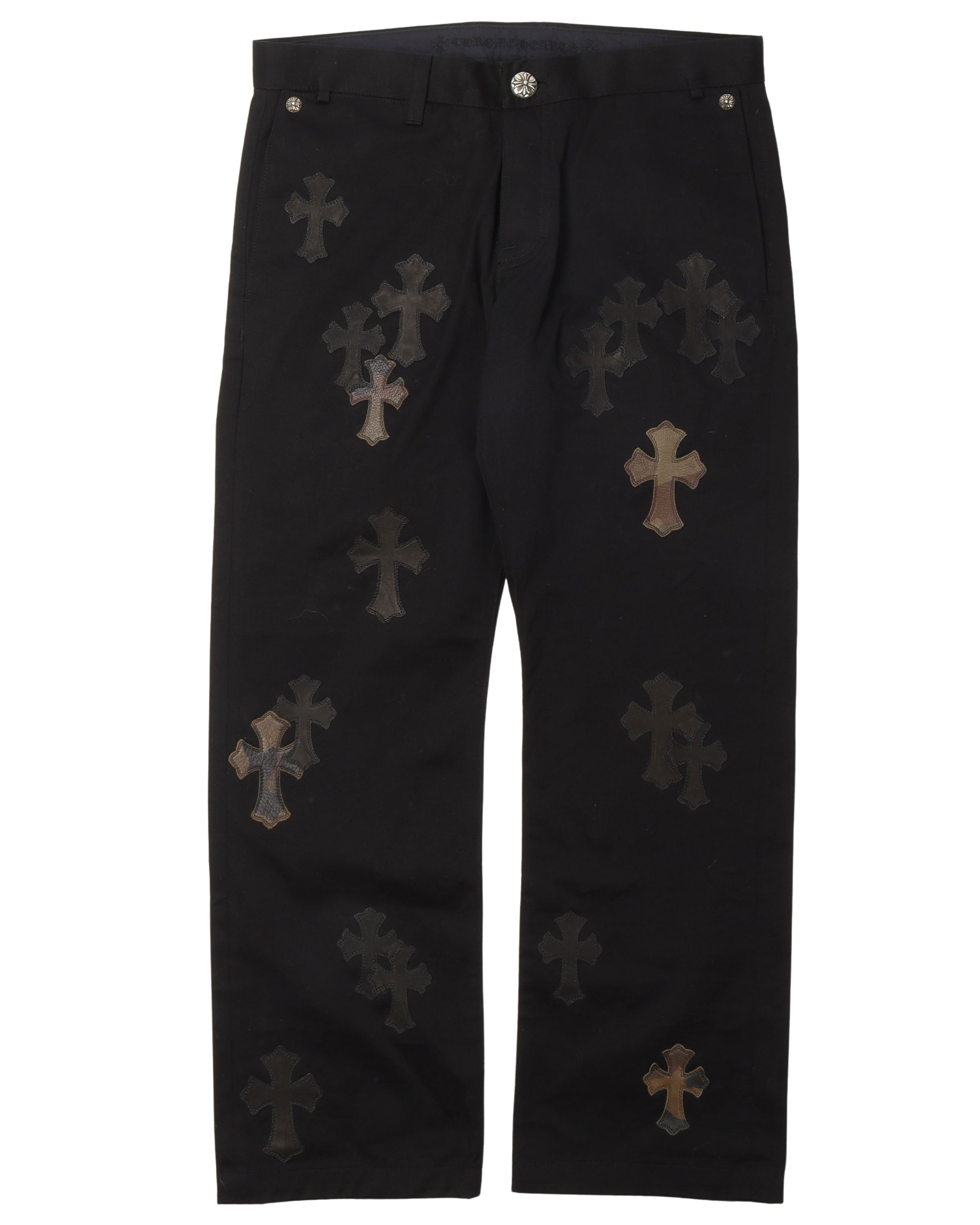 Camouflage Cross Patch Pants