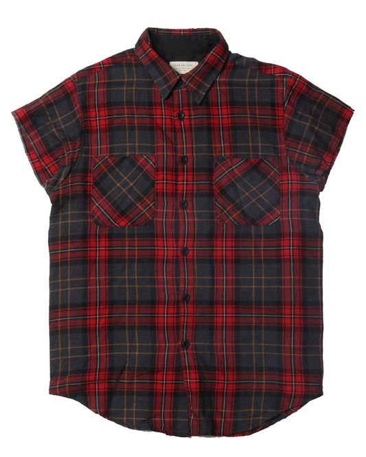 Cut Sleeves Flannel