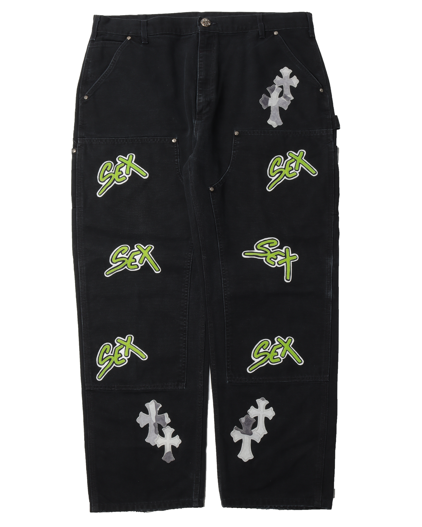 Sex Record Carpenter Double Knee Denim