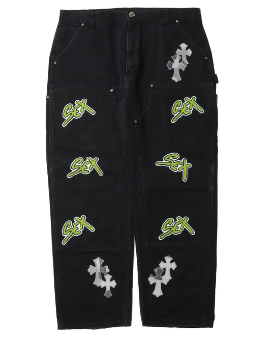 Sex Record Carpenter Double Knee Denim