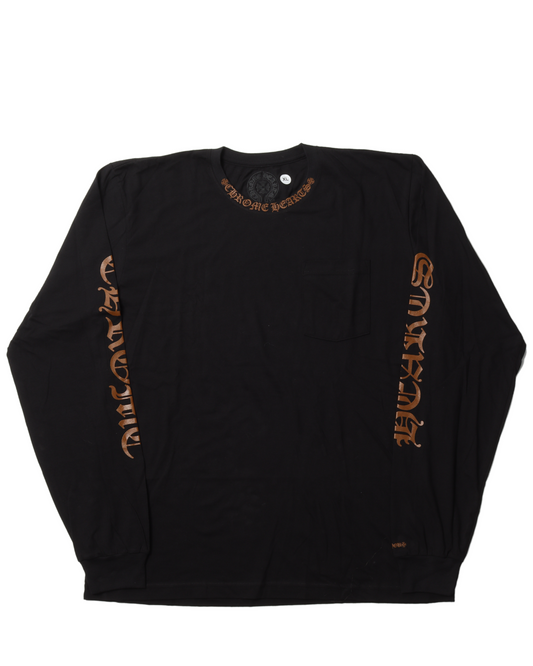 Neck Logo L/S T-Shirt