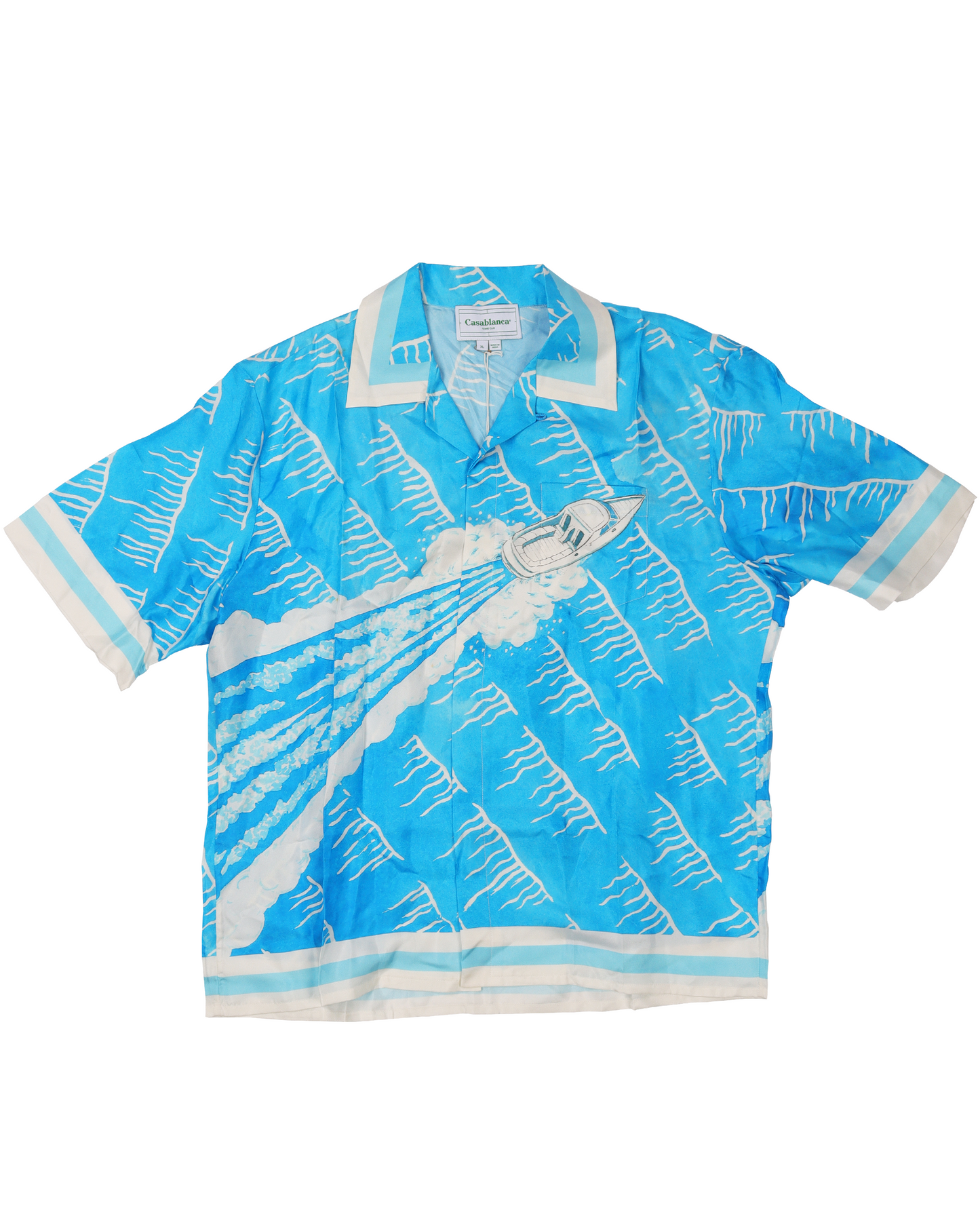 Short Sleeve Sillage Silk Shirt