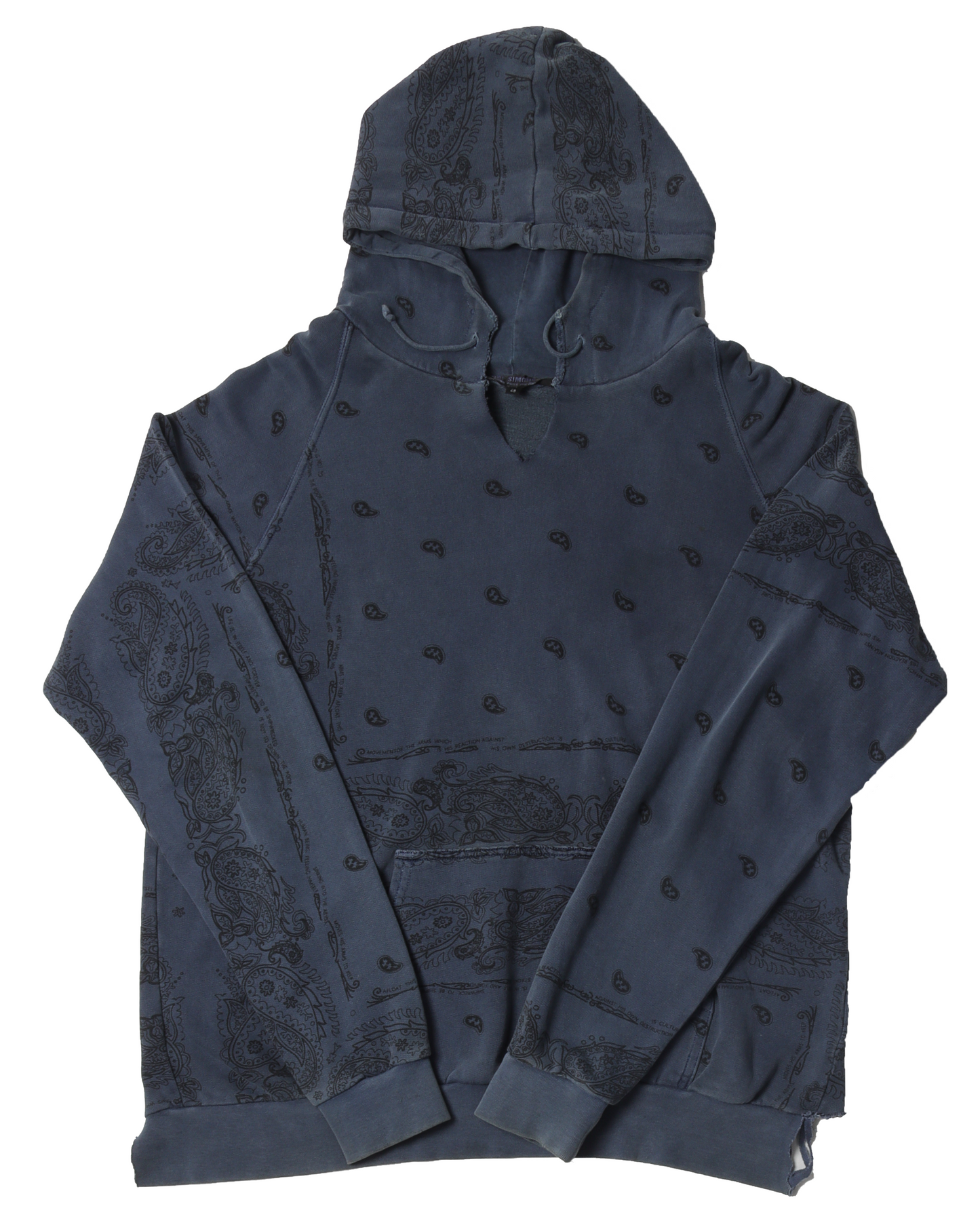 Paisley Navy Hoodie