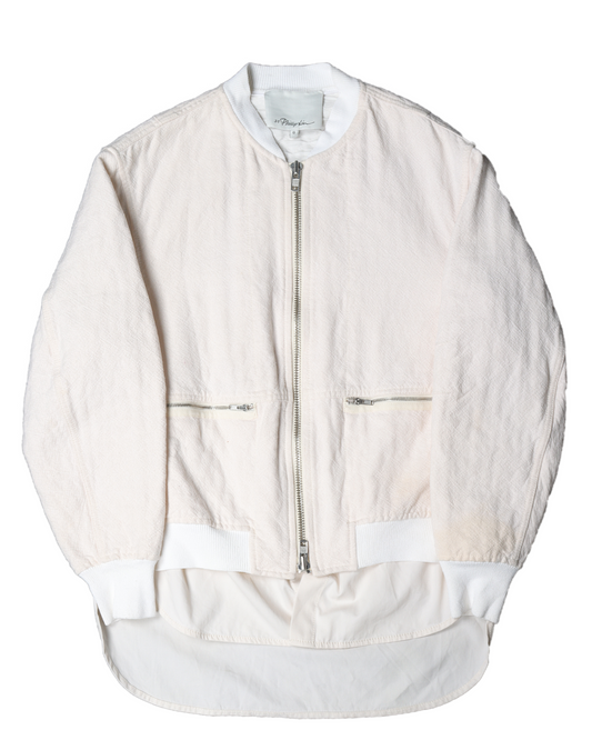 Layered Bomber Jacket