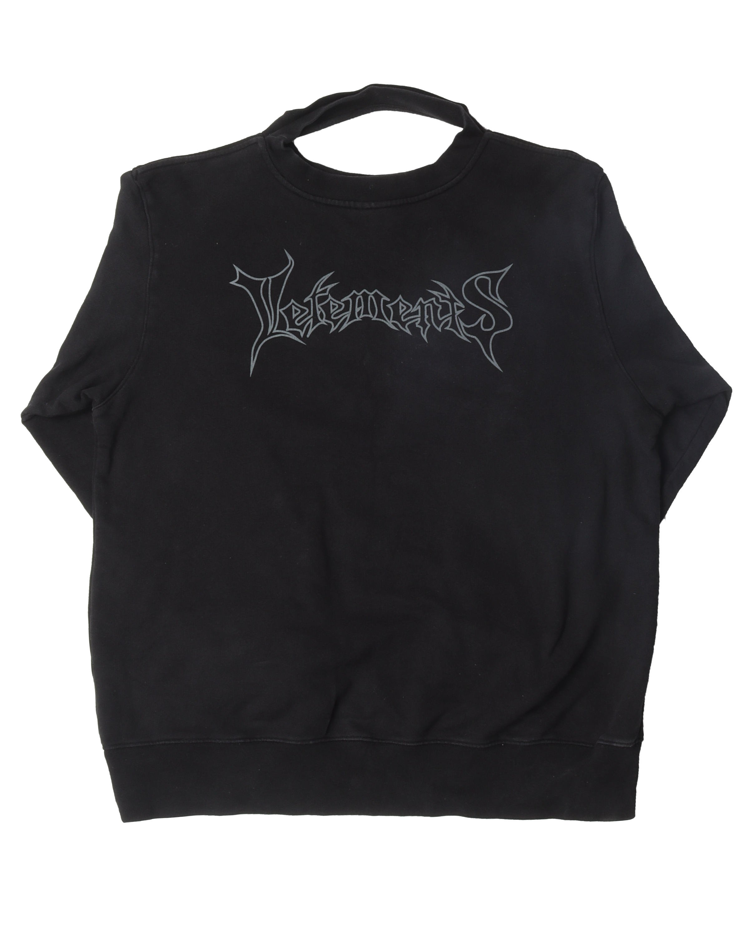 Vetements top champion crewneck