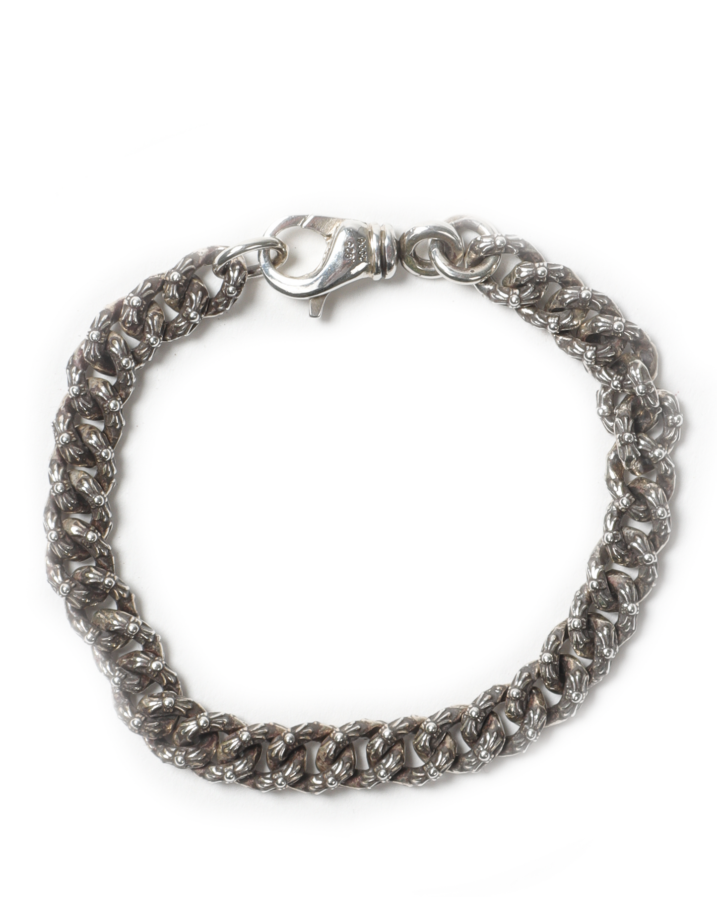 Silver Chain-Link Bracelet