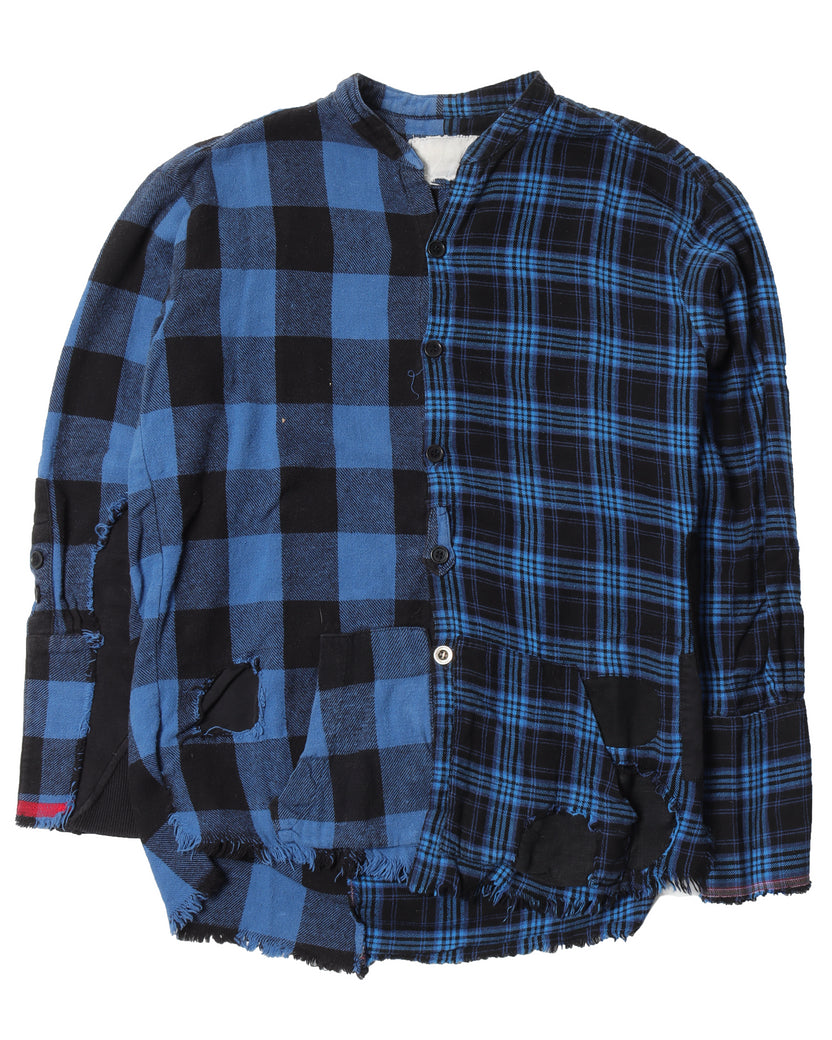 Reworked Mixed Materials Flannel