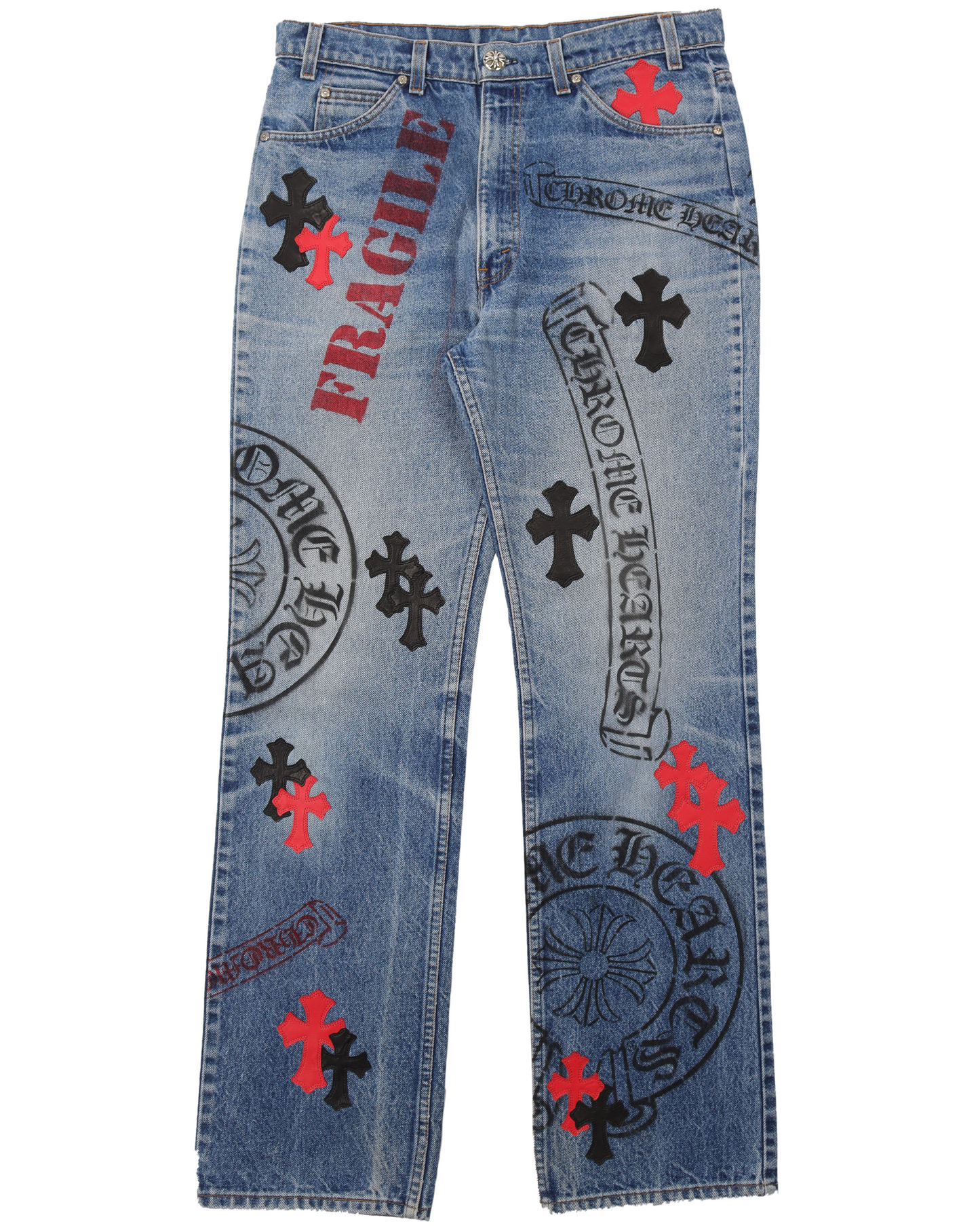 Levi's Cross Patch Stencil Denim